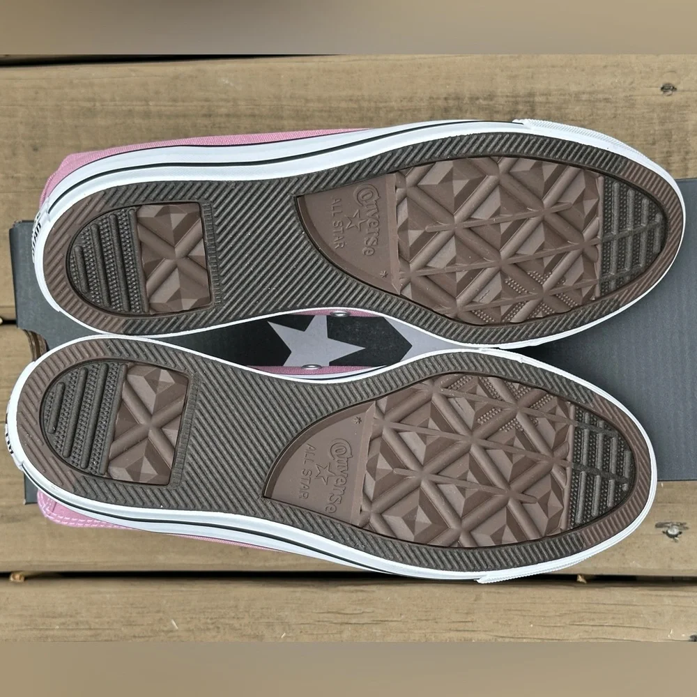 Converse CTAS High Pink Rose Canvas Casual Sneaker Womens 8 or Girls GS 6Y NEW